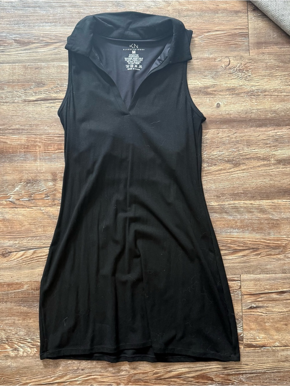 Klassy Network Medium Black Polo Brami Dress